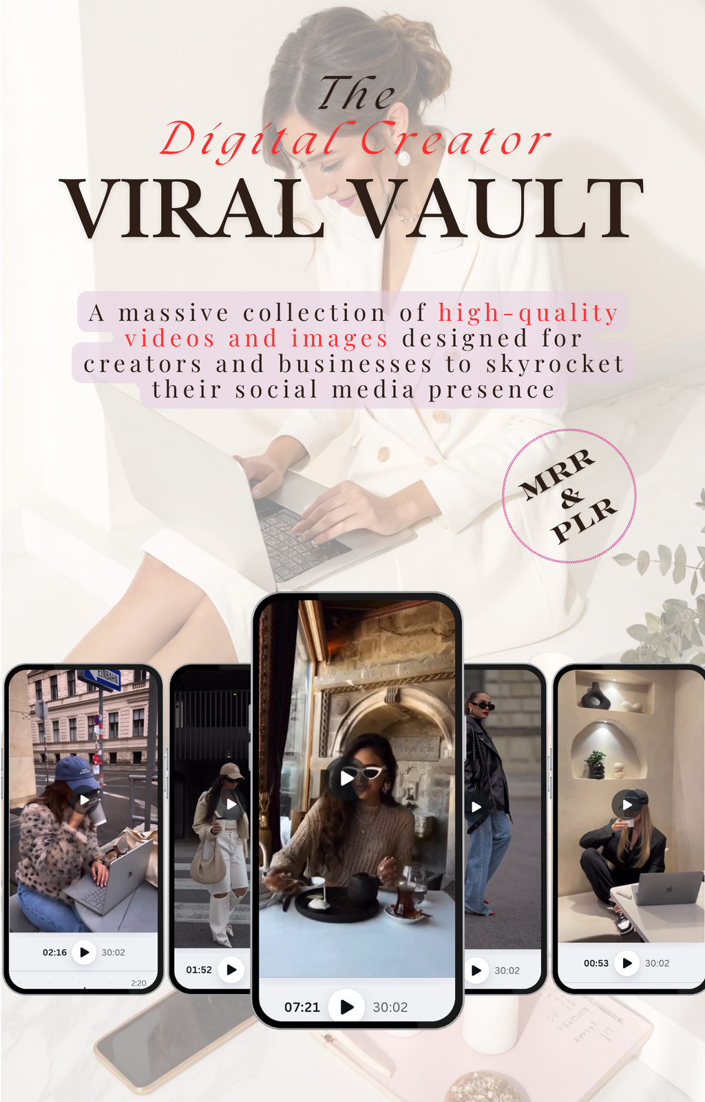 The Digital Creator Viral Vault - 60.000+ video prepped and primed with irrestible hooks