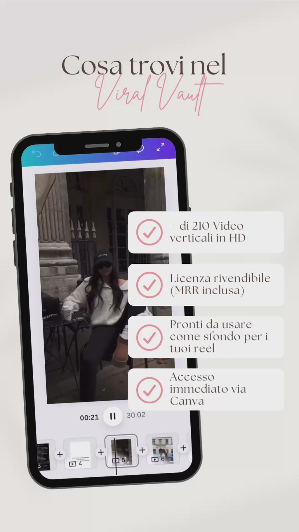 🎥 210+ Video Verticali Pronti da Usare per i Tuoi Reel Faceless
